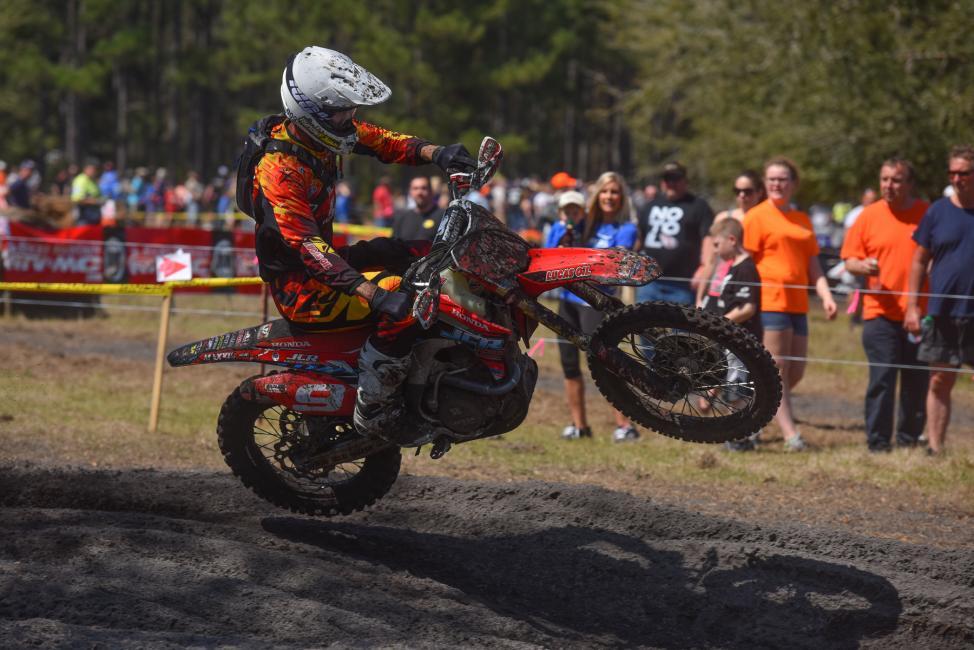Chris Bach made his return to the overall podium with a third place finish at round one.