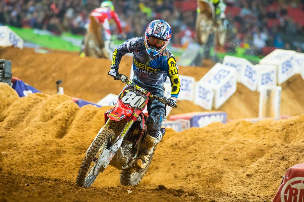 Hampshire started out his pro career with injury.