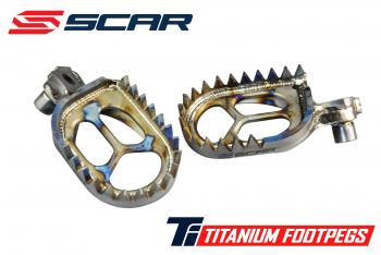 Scar Racing Introduces Titanium Footpegs - Racer X