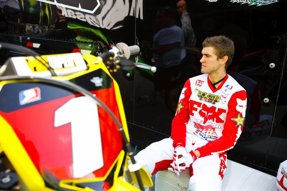 Ryan Dungey models more retro Fox stuff. 
