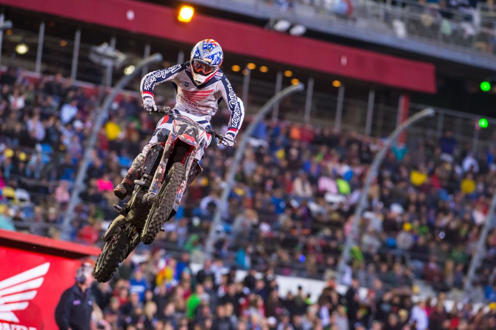 Cole Seely looks more and more comfortable on the 450 every week. 