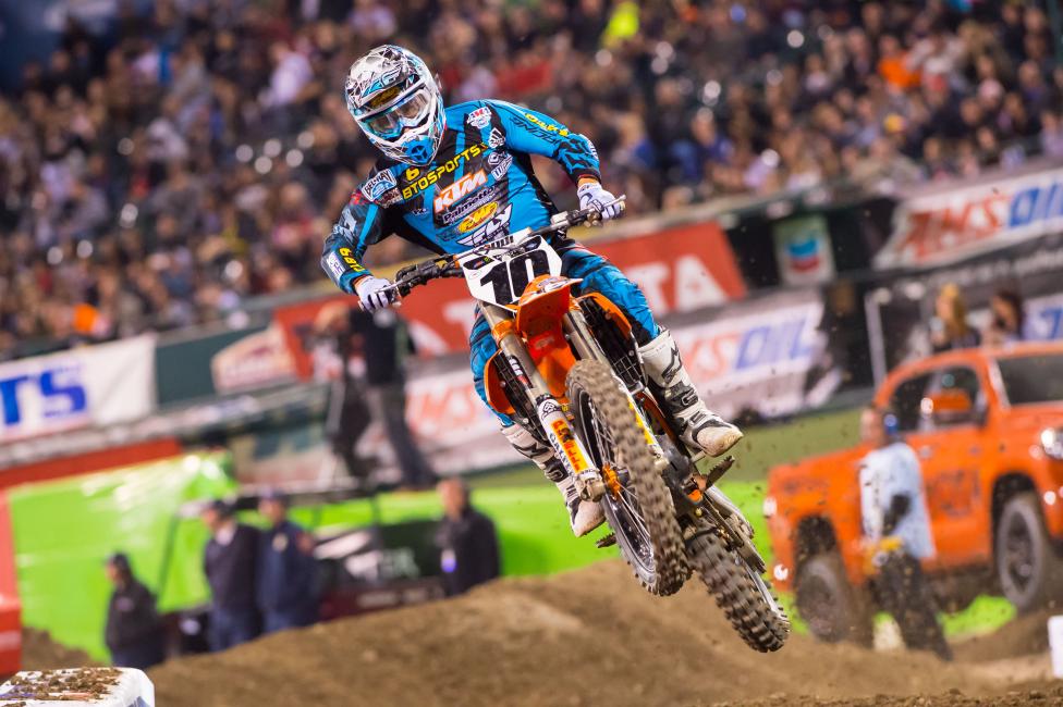 Justin Brayton hopes to return next weekend in Detroit.  