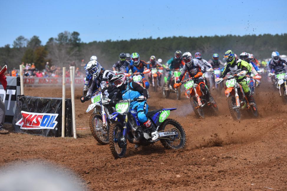 Ryan Lojak edged out Nick Davis for the $100 Hot Cams XC2 Holeshot Award.