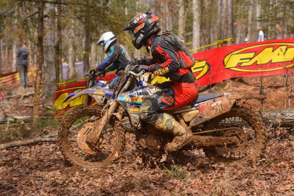 Jordan Ashburn rode consistent all afternoon to finish fourth