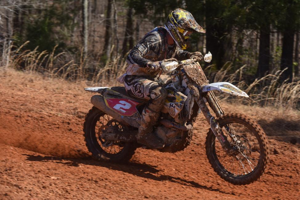 Strang put in another solid second place finish at round two.