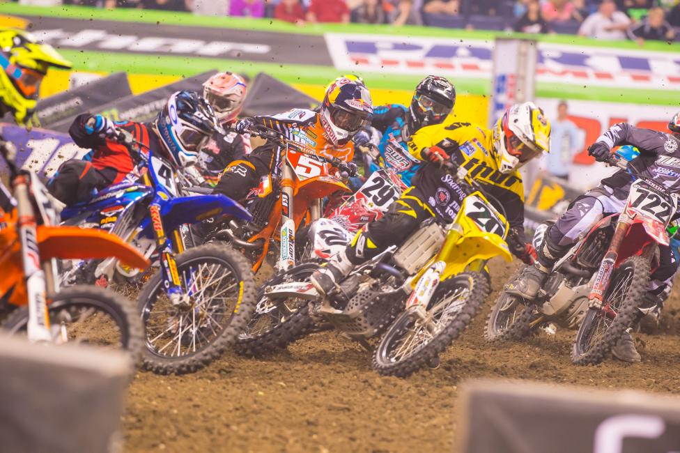 Reporters don't leave the venue until long after the action is done. 