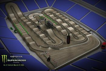 Detroit Animated Track Map