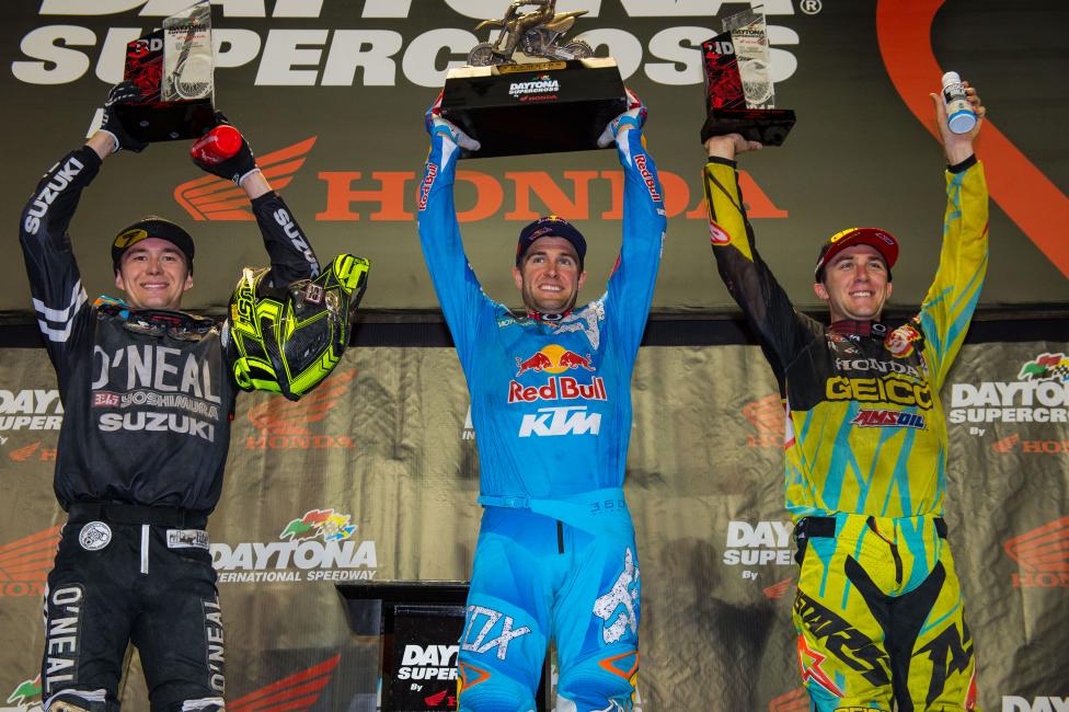 Baggett got his first premier-class podium in Daytona. 