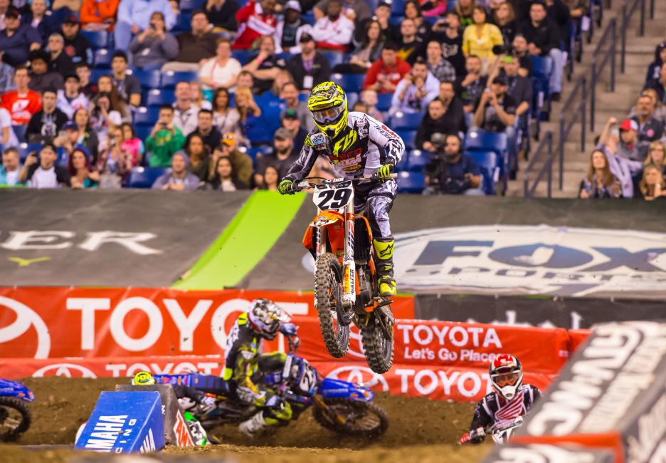 Andrew Short isn't short on starting speed. 