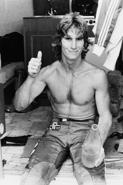 Jim Gibson in 1982 at the Motocross of Nations, where he joined Team USA’s Danny “Magoo” Chandler, Johnny O’Mara and David Bailey on the winning side.