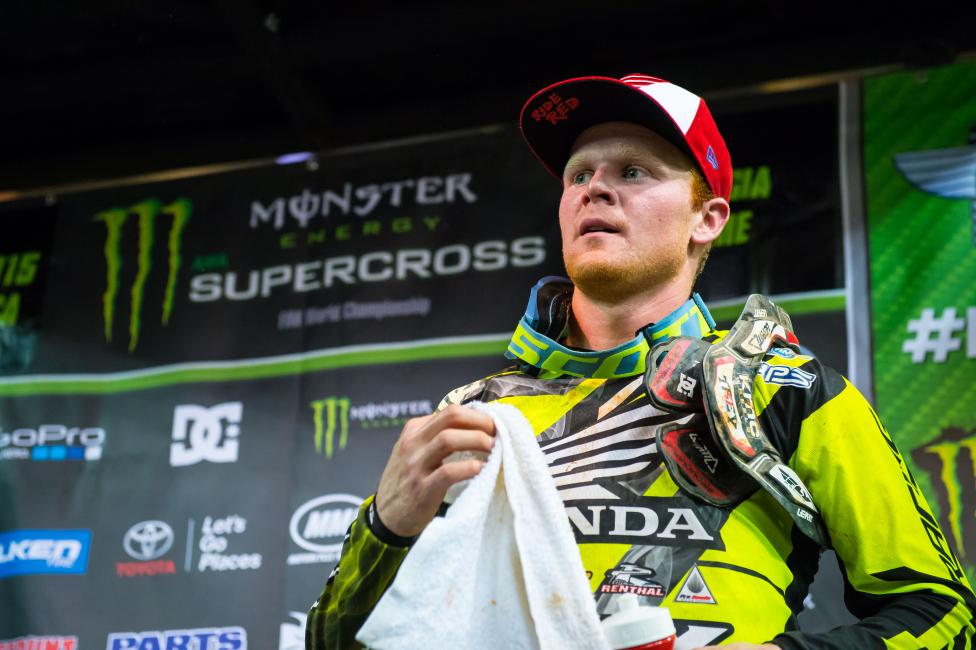 Trey Canard will miss the rest of Monster Energy Supercross.