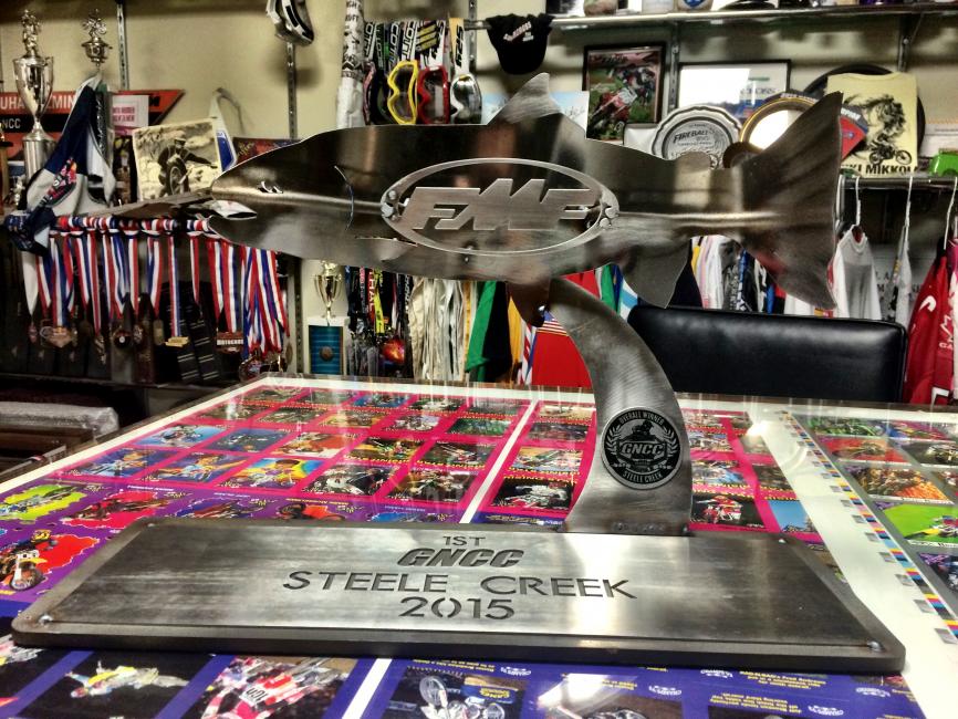 Bogle celebrates his first win of 2015. 