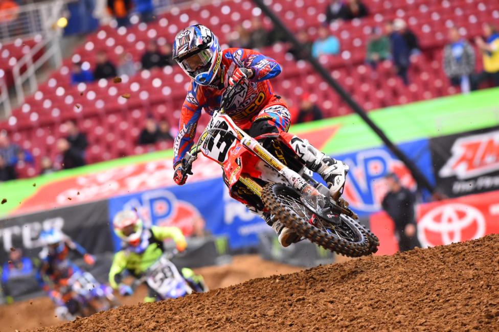 Tomac was fastest in the first session and was again the man to beat in the final timed session.