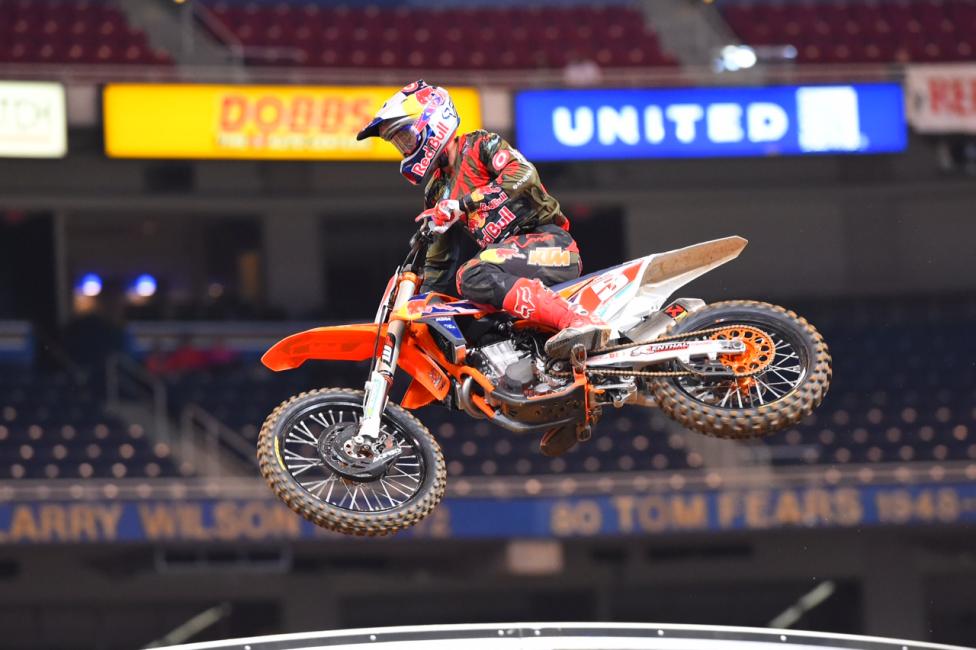Then Dungey took Tomac's time and raised the bar--he's fastest overall in 450 qualifying.