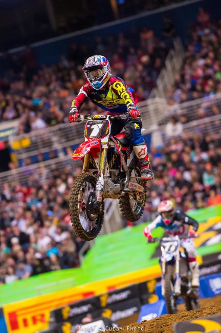 Bogle got his first bad start of the year, and finished off the podium (fourth) for the first time, too.  