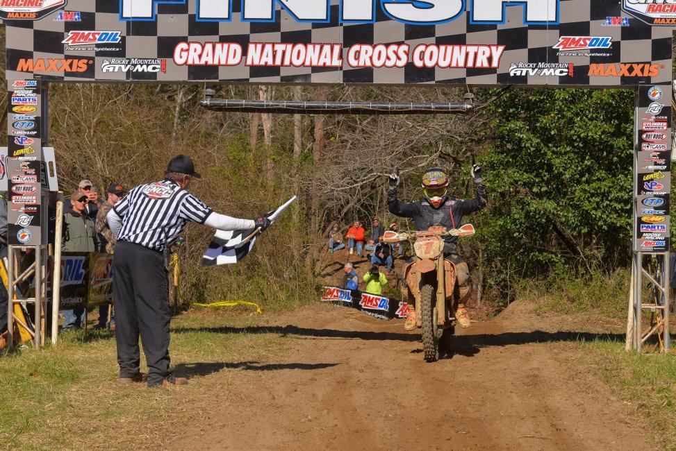 Kailub Russell is still undefeated in GNCC racing.
