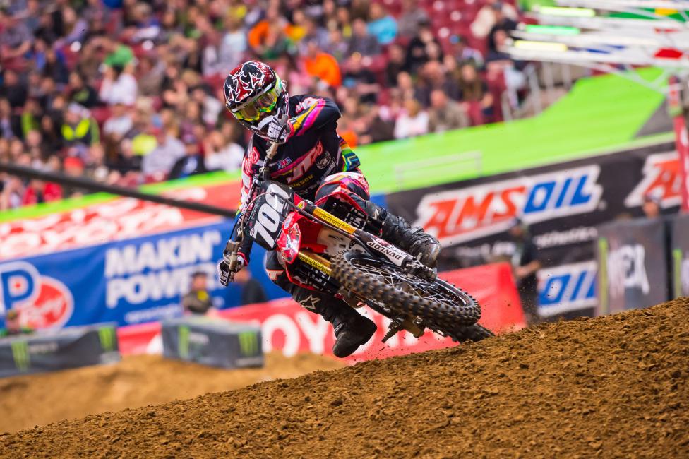 Shawn Rife made his first main of the season in St. Louis. 