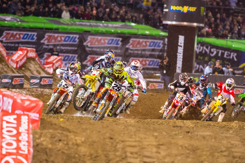 Andrew Short gets good starts.