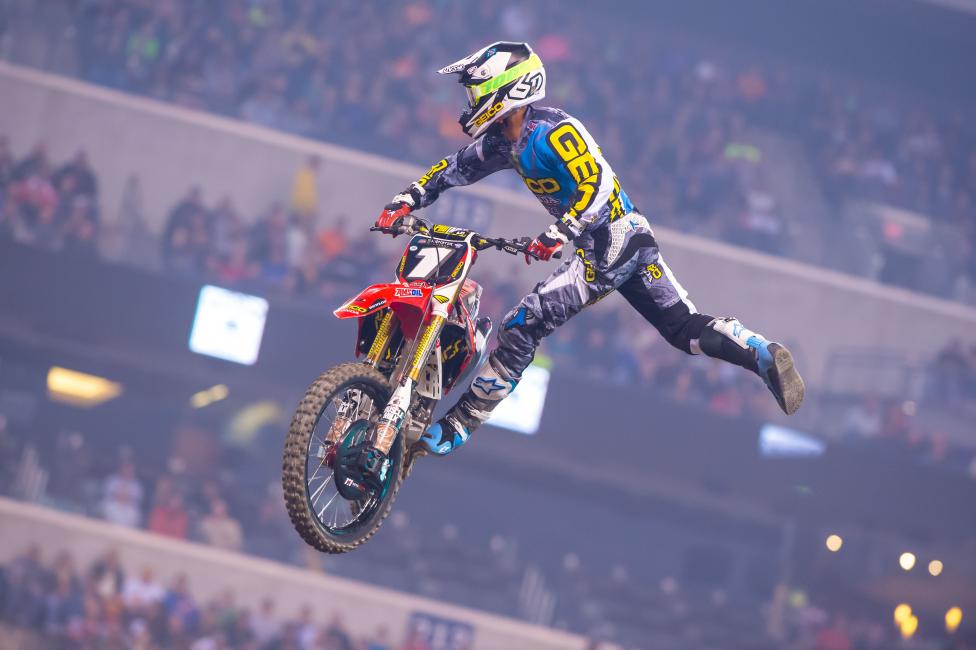 Bogle is always good for a nac-nac and/or leg swag. He was also good for a win in Detroit.