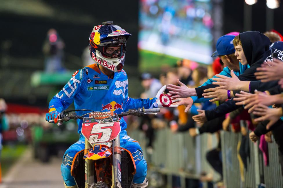Dungey wins Daytona! He's always been good there but he's exceptional right now.
