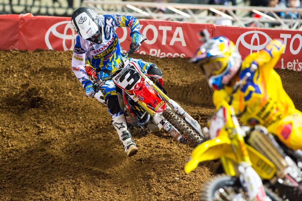 Eli Tomac and Roczen put on a good battle at Phoenix. The kids were alright and #whosnext was off and running .