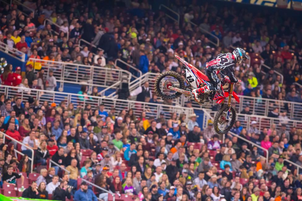 Cole Seely had been on a roll lately aboard his factory Honda.