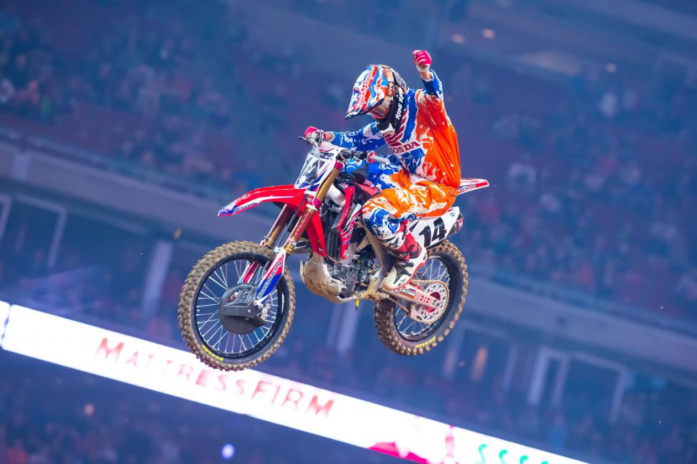 Seely captured his first 450 class victory in Houston.