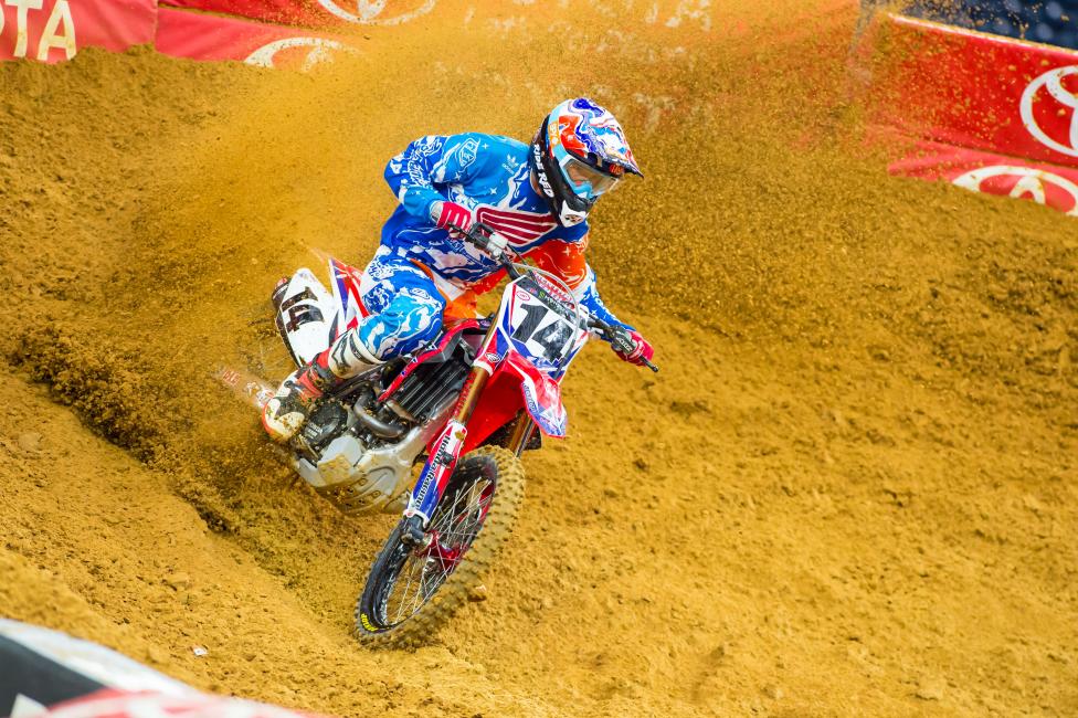Honda HRC's revamped program has produced wins with three different riders this year—Trey Canard and Eli Tomac each have a pair of victories.