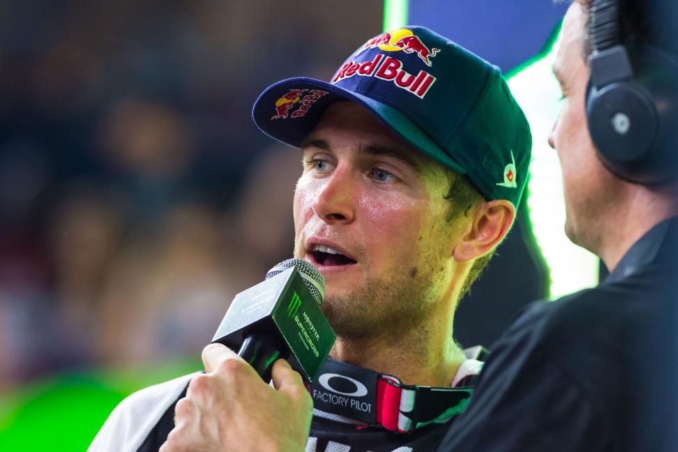 The atmosphere surrounding Ryan Dungey was different Saturday night—he had finally silenced any doubters. 