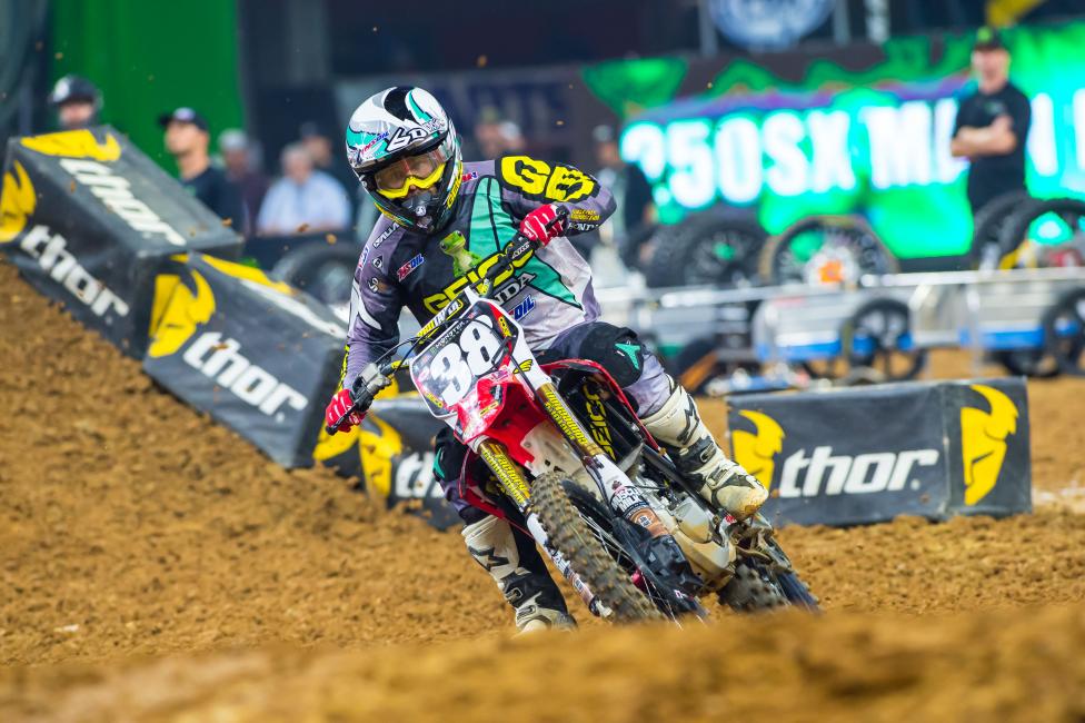 Bisceglia had a rough main event, eventually finishing eight. 