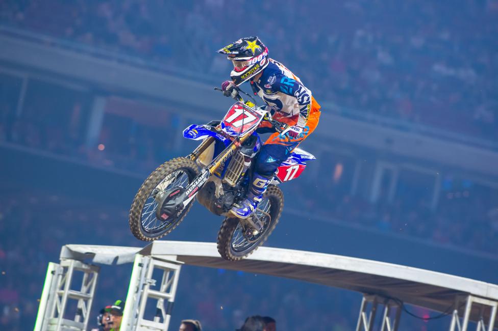 Cooper Webb: the West Region's fastest rider. 