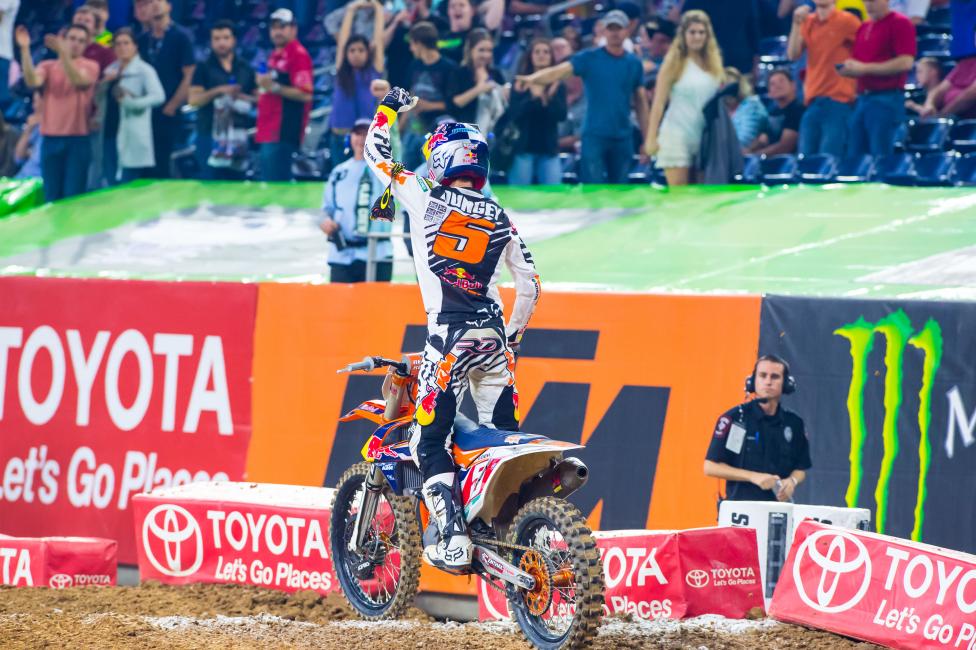 With the title pressure gone, will Dungey return to his winning ways this weekend?