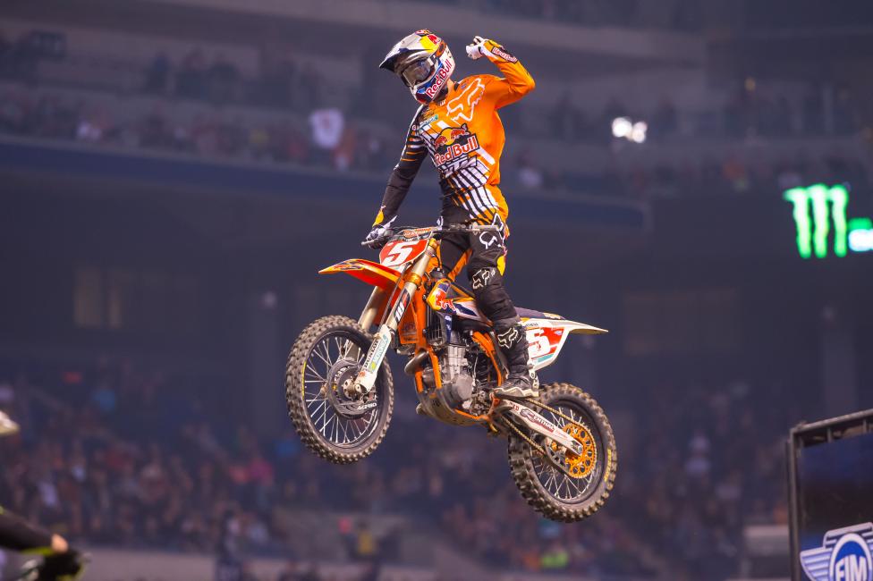 Ryan Dungey reached the top of the sport early in his pro career, though he had little amateur hype. 