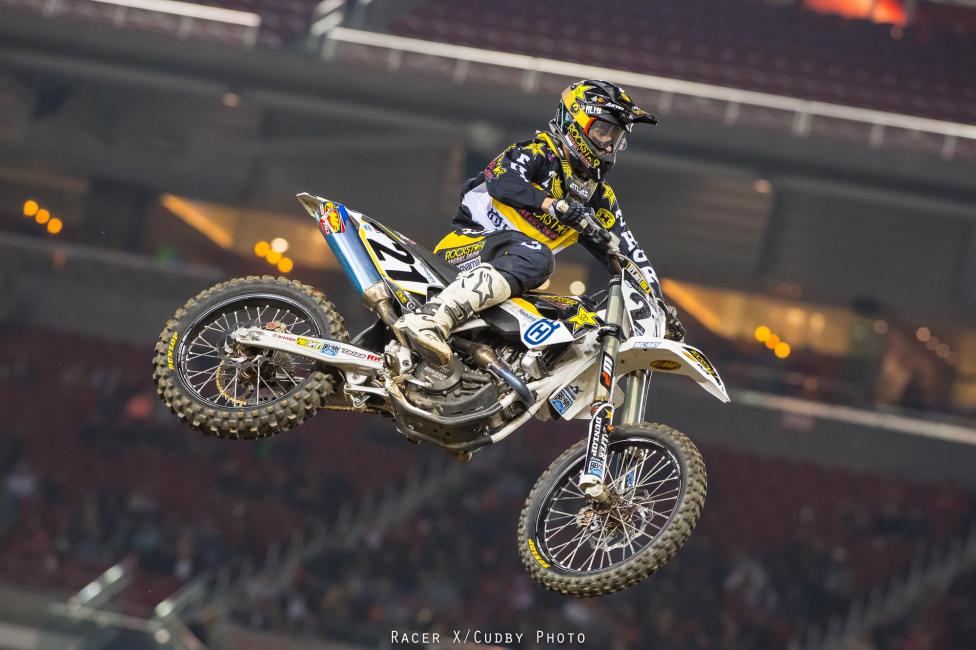 After banging around last week in Houston, Anderson had a fairly quiet night in Santa Clara. He finished fourth.