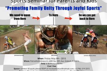 Sports Seminar for Parents and Kids