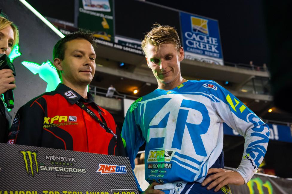 Richardson and mechanic Chad Braun.