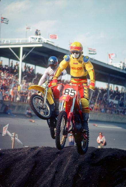 Danny Chandler from the 1980 Daytona Supercross.