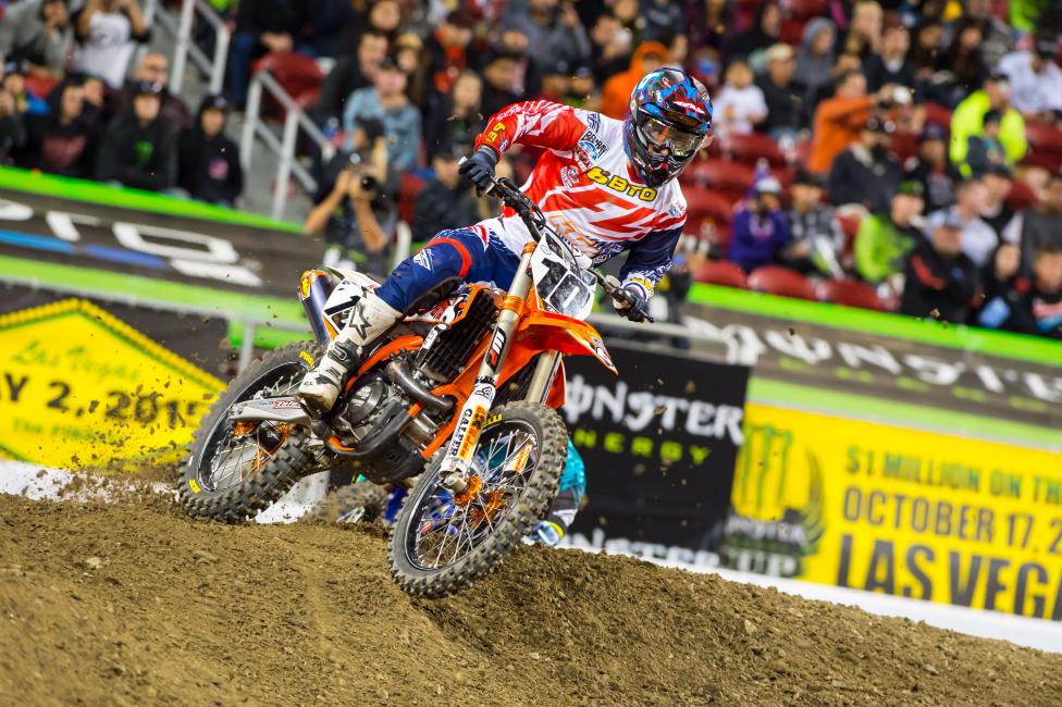 Justin Brayton has been steadily improving since coming back from injury.