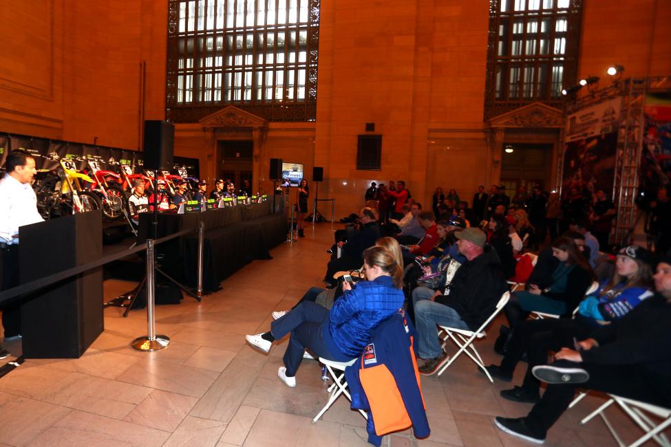 The players and the props were all similar to what you see at Anaheim 1, but the setting is much different.