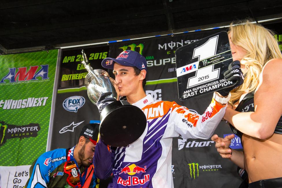 Musquin clinched the title with a win. 