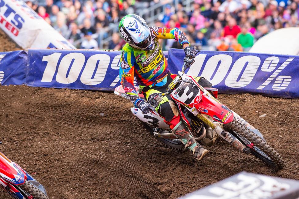 Tomac won his third main event of the season in East Rutherford.
