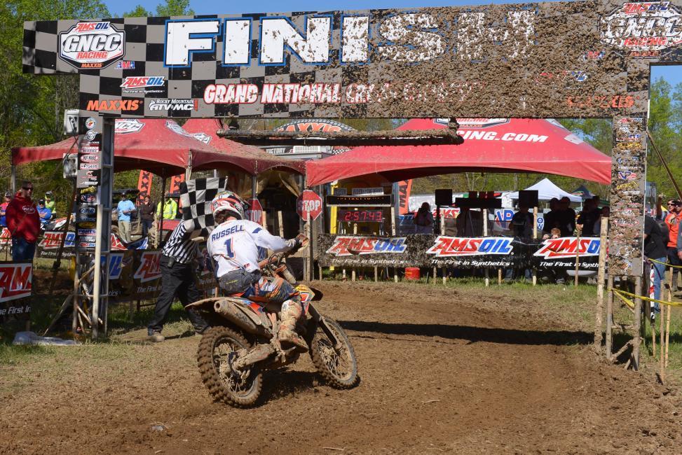 Kailub Russell captured his fifth consecutive win of the 2015 season!