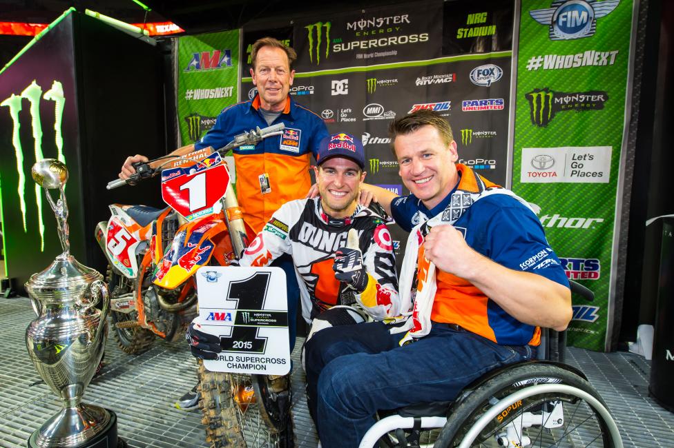 The man who would be king—again—was #next after all.