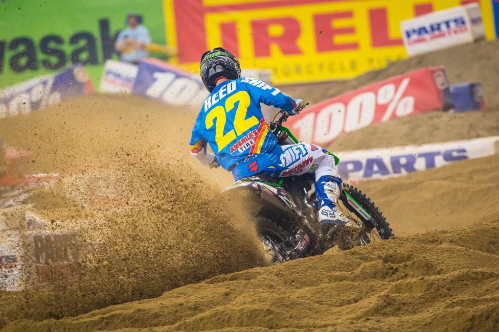 Chad Reed’s season started slowly and seems to have ended badly, but he will be back. 
