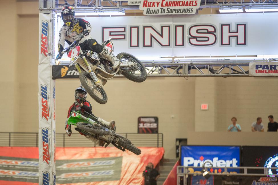 Regal and Jacob Hayes (2) came into the finale tied in points and both wore red plates. 