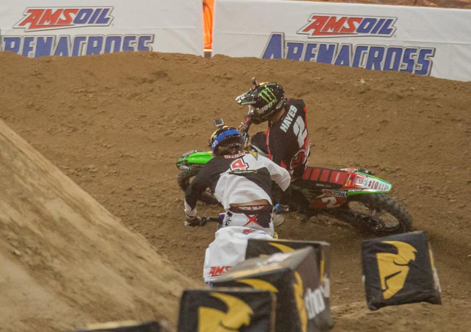 AMSOIL Arenacross was full of action Friday night.