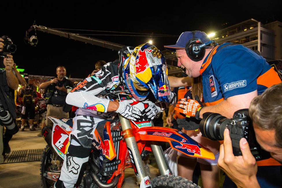 Marvin Musquin finally won and now he’s gearing up for an outdoor title.