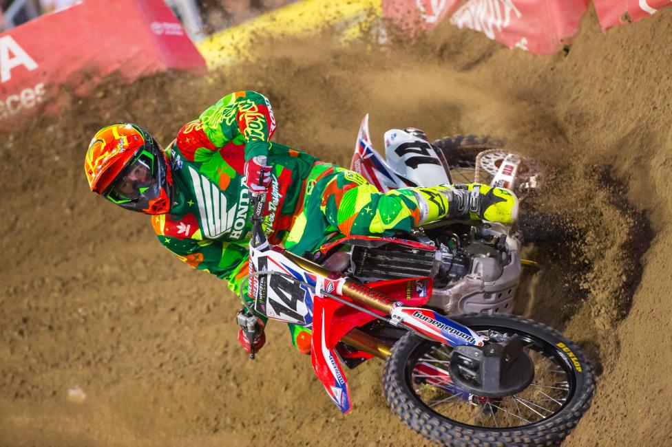 Cole Seely and his Team Honda HRC teammate Trey Canard, and of course GEICO Honda’s Eli Tomac, have red rising again in supercross.