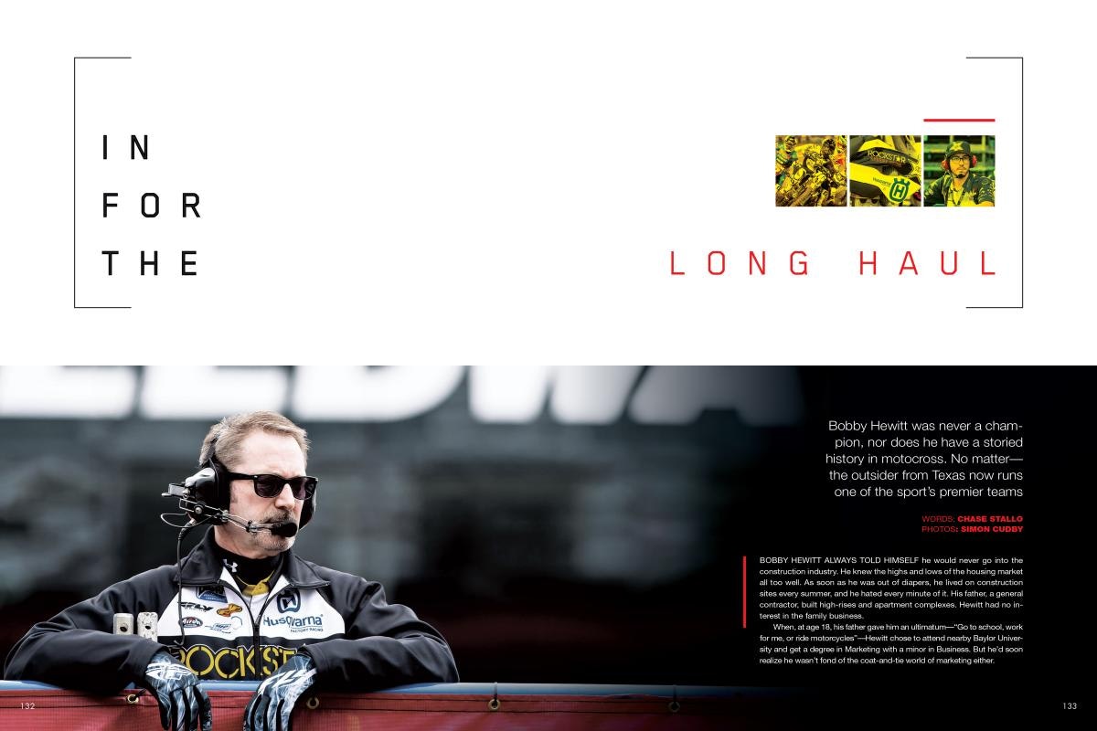 IN FOR THE LONG HAUL