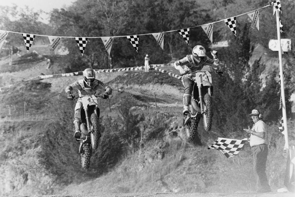 Look how close this finish was between Jeff Stanton (1) and Rick Johnson (13) in 1990!